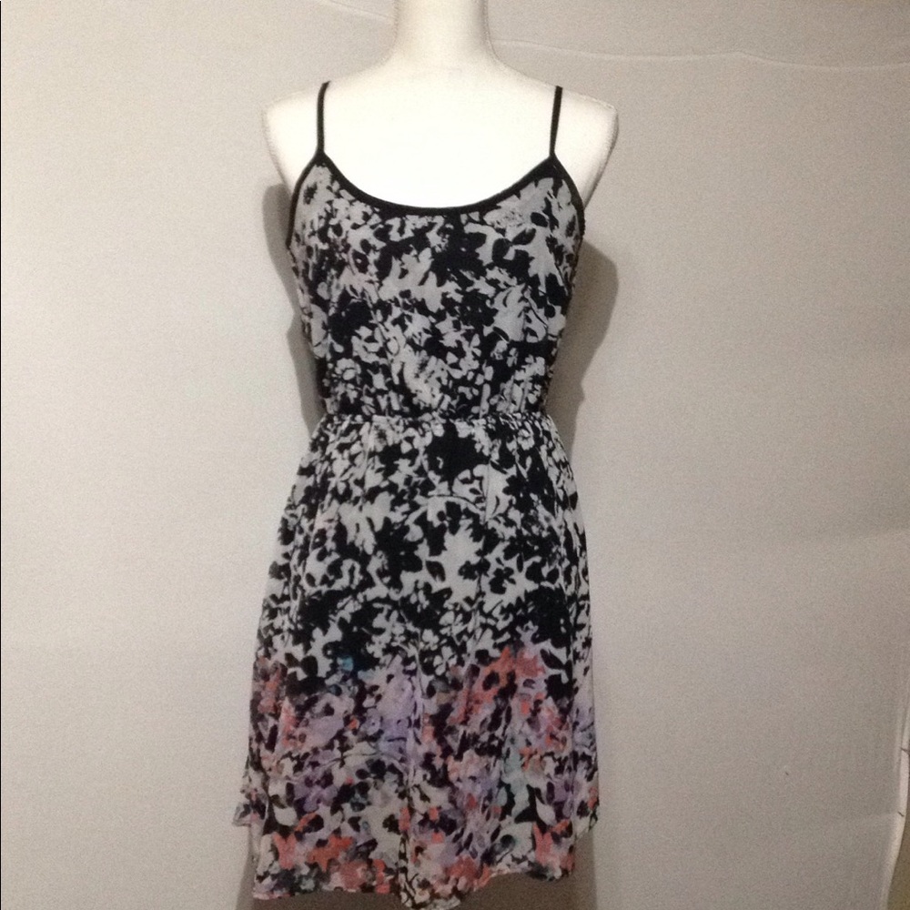 Studio Y Floral Spaghetti Strap Dress